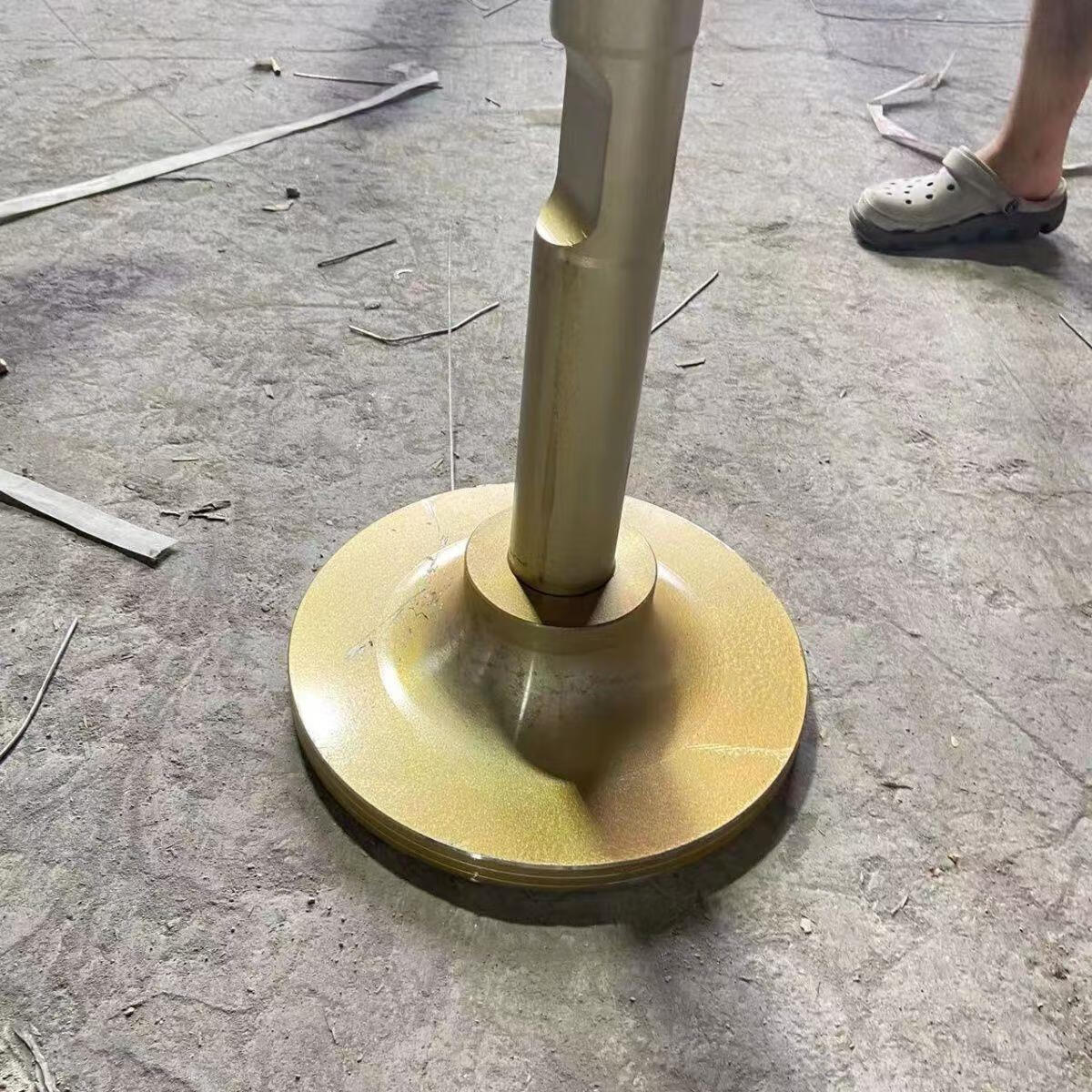 挖机68破碎锤夯土夯头炮机平板夯压土夯实打夯压实土打土锤夯土器 45