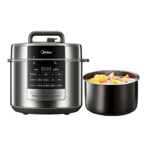 ���ģ�Midea����ѹ���� ���ѹ�� ��ѹ�緹���緹��6�� һ��˫�� 6L 259Ԫ