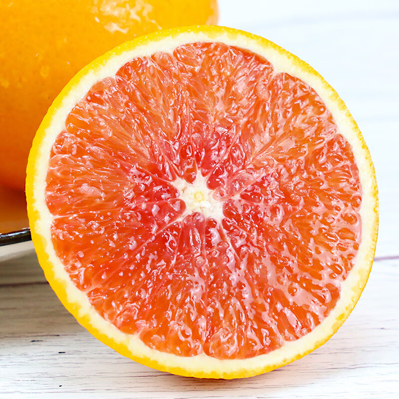 酷果汇湖北秭归中华红血橙子当季水果红心脐甜橙现摘5/9斤装 【爆款】净重5斤-单果60mm+