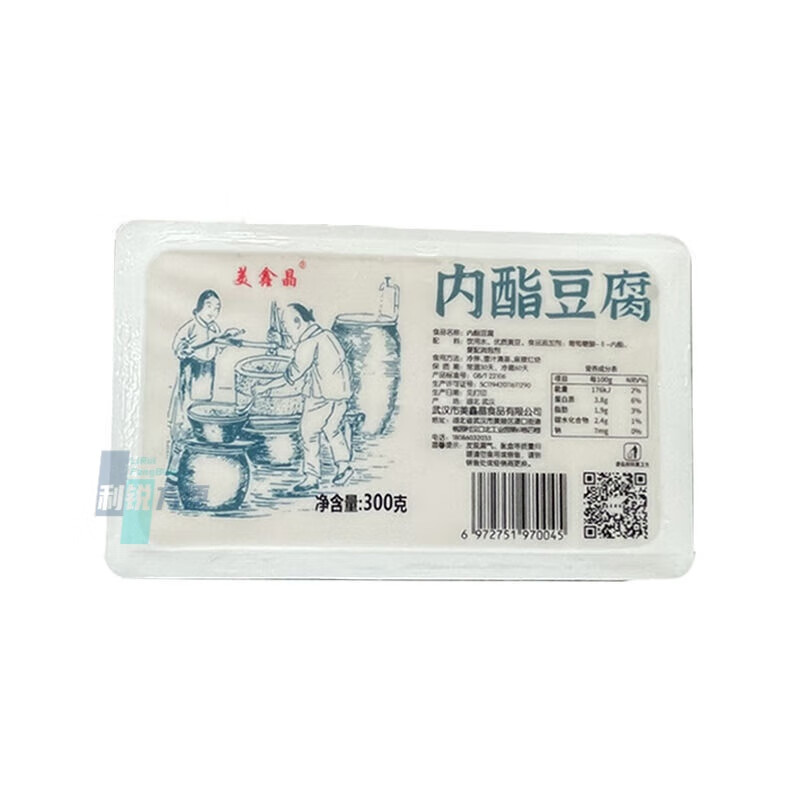 美鑫晶内酯豆腐盒装新鲜原味嫩豆腐豆花豆脑即食免制作豆腐 内酯豆腐