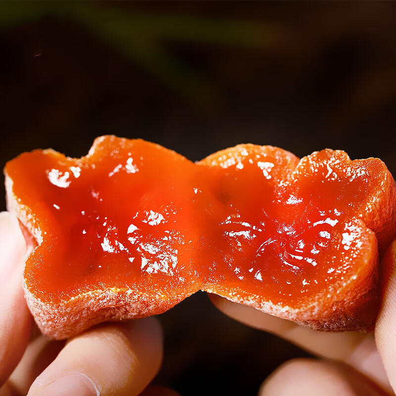 智颖源广西流心吊柿饼天然霜降吊柿饼子当季新鲜小柿饼子独立包装 整箱2斤净重1.8斤+实惠装【收到冷冻保存】