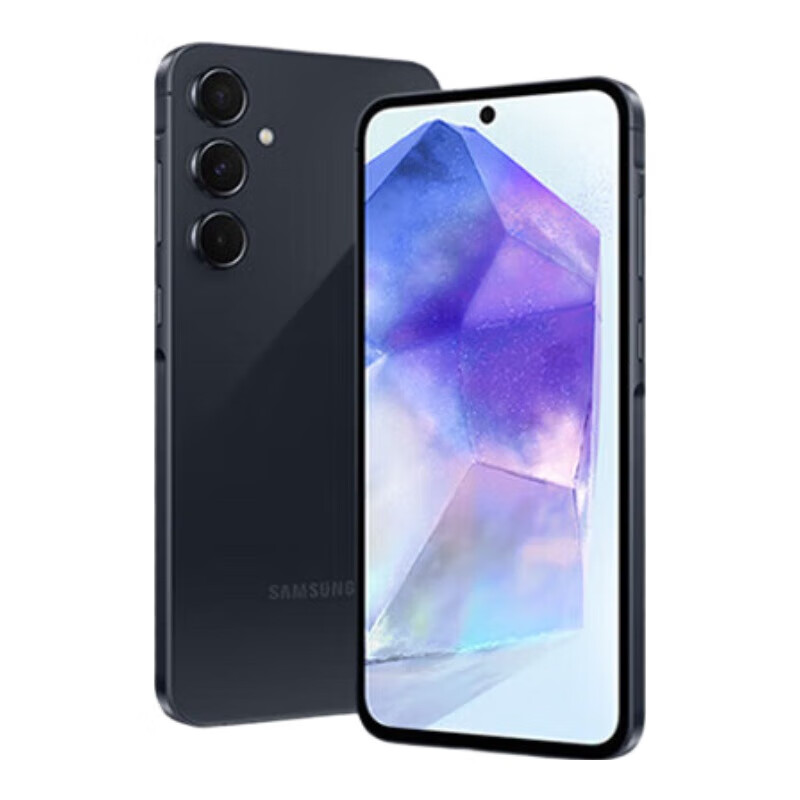 三星 Galaxy A55 5G智能拍照手机 官方旗舰店官网正品 120Hz超顺滑全视屏 深宇蓝-7天机 8GB+256GB【3期免息0首付】 准新