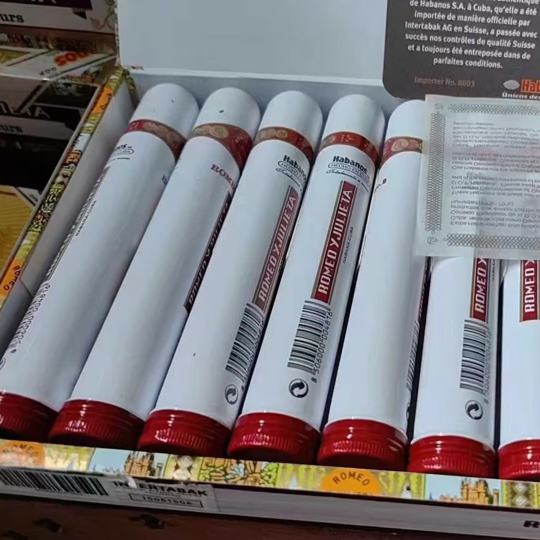 高霸雪茄10支古巴进口25支世纪一号世纪二号木盒 白色 木盒 白色