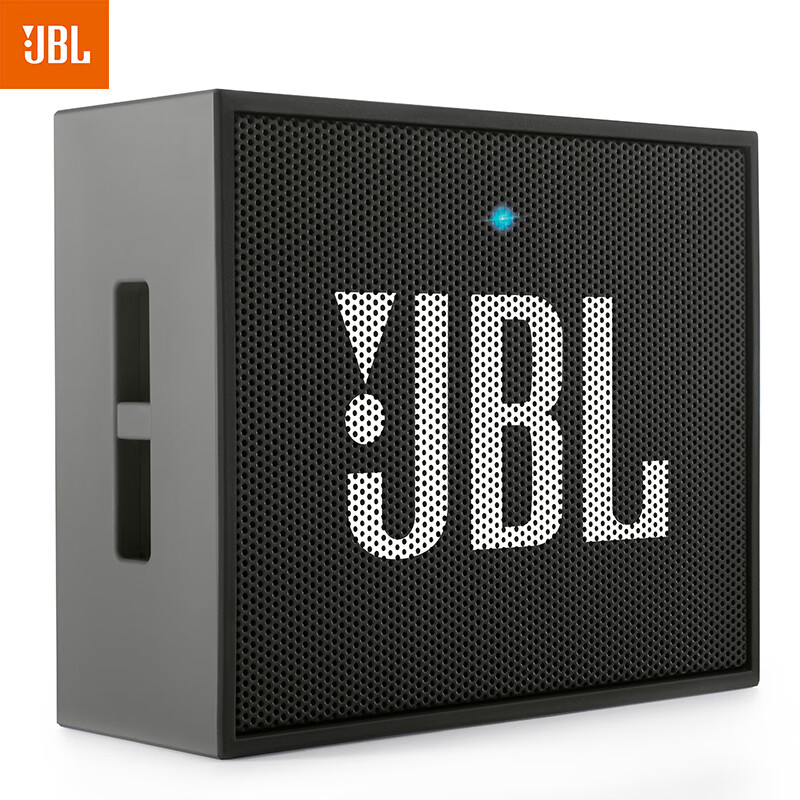 JBL GO 音乐金砖 便携式蓝牙音箱 低音炮 户外音箱 迷你小音响 可免提通话 儿童在线学习 居家教育 爵士黑