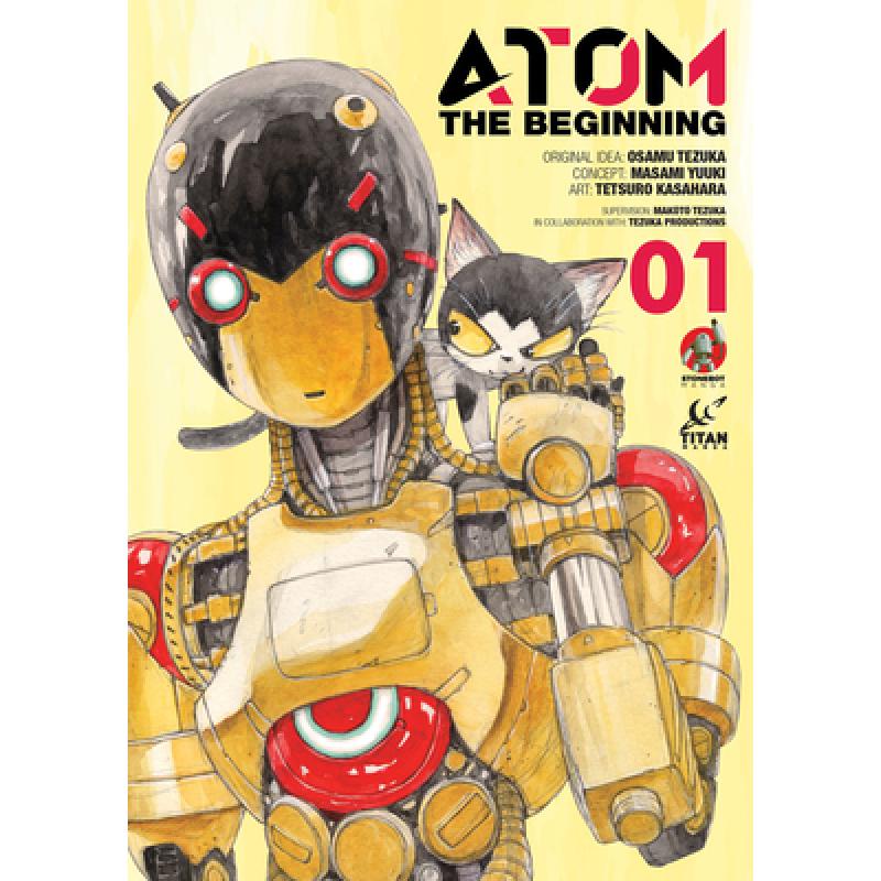 英文漫画【预订3周达】atom: the beginning vol 1-9781787739574
