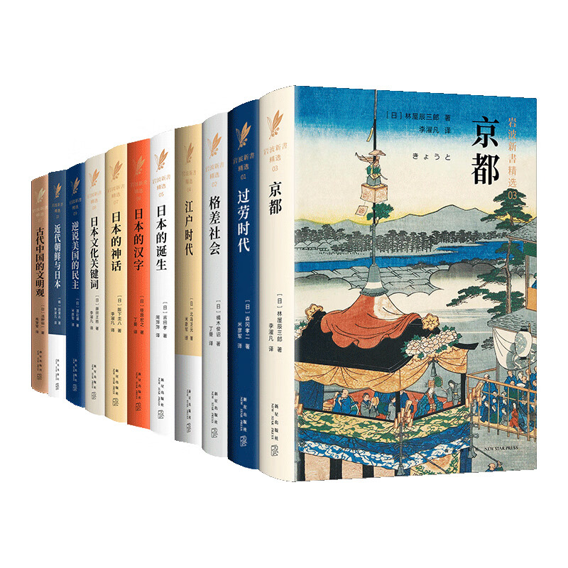 岩波新书精选(套装11册) [日]森冈孝二,[日]橘木俊诏,[日]林屋辰三郎