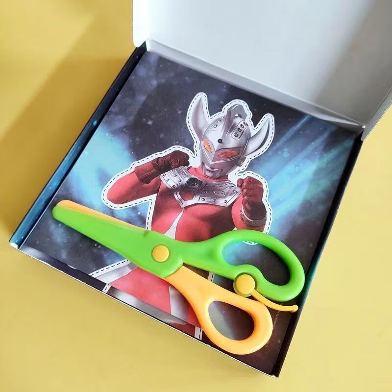 统凡儿童小猪手工diy制作幼儿园宝宝佩奇趣味立体折纸书3岁5女孩 汪汪队剪纸108张+剪刀（全部图案