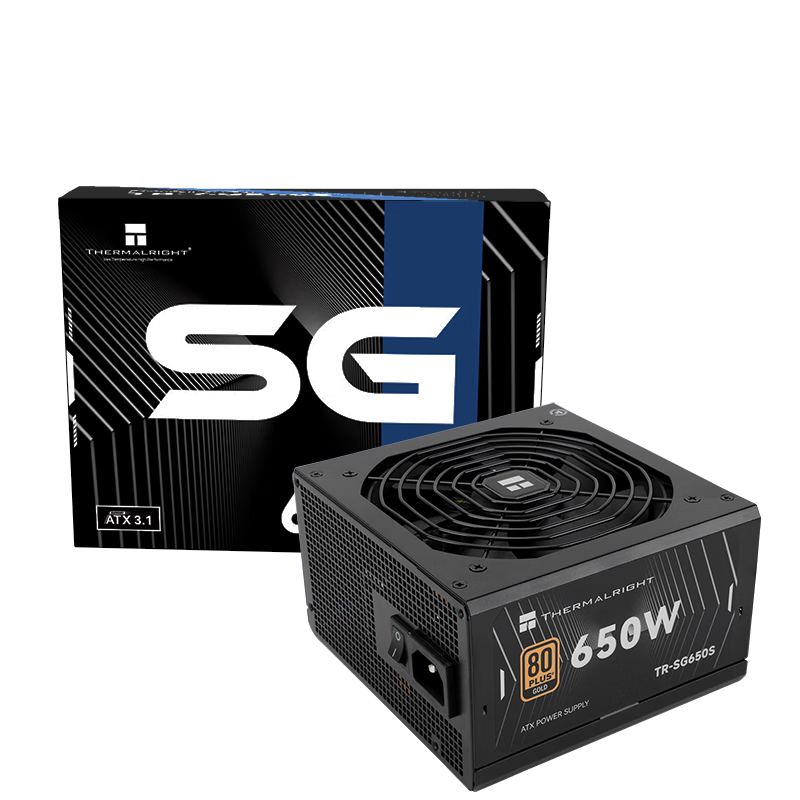 Thermalright() 650W TR-SG650S ATX3.1Դ ƵԴ  ֱ ȫϵ 14CMСԴʵ247.5Ԫ