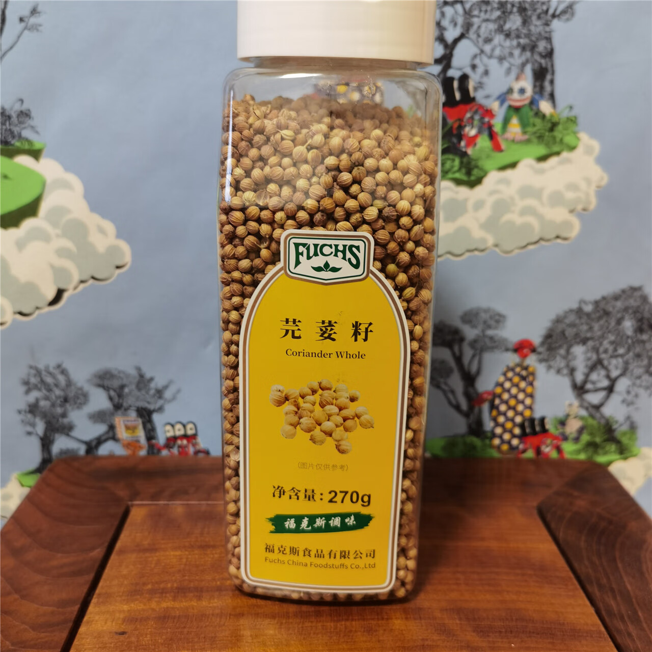 隽颜堂福克斯芫荽籽胡荽籽香籽川菜调味品卤料炖菜corlando whole香料
