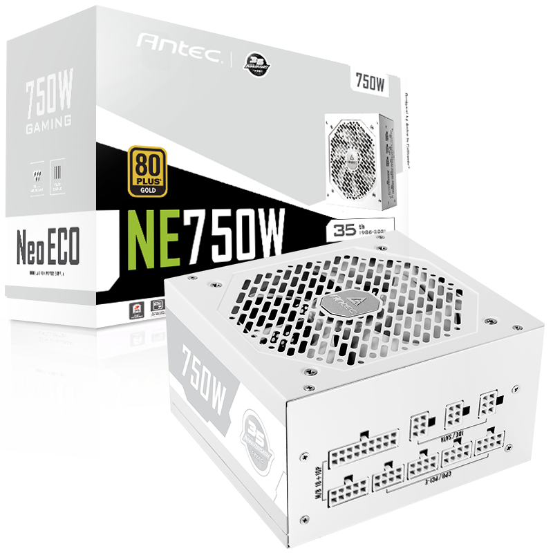 Antec 安钛克 NE750 金牌全模组 750W 电脑电源599元 包邮(补贴后598元)