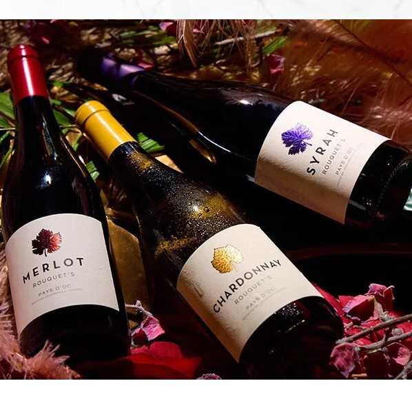 PUNI法国红酒原装进口IGP奥克产区罗格梅洛酒庄干红葡萄酒750ml 罗格梅洛干红葡萄酒6瓶