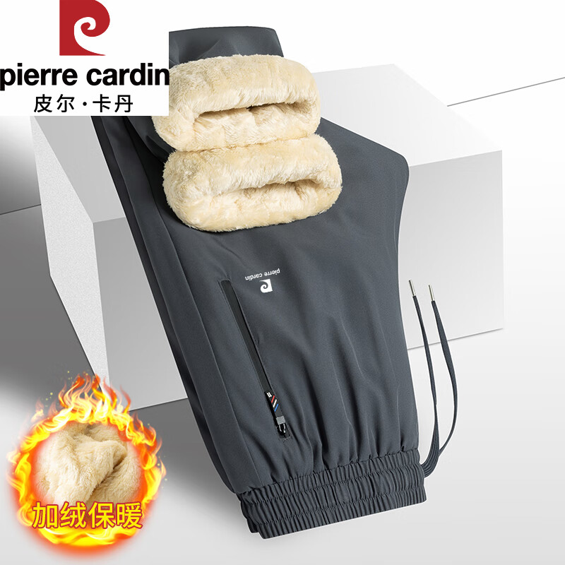 ���ڲ�����Ƥ��������pierre cardin���޿���ʿ����ֱͲ�����ﶬ�����޼Ӻ������걣ů ��ɫƽ�� M 