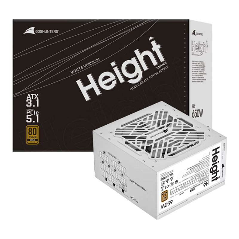 ���ڲ��������ǣ�Great Wall���Խ�Hϵ�н���ȫģ��̨ʽ����̨ʽ�����Ե�Դ ©����/��·12V/ȫ��ѹ/�Զ���ͣ ATX3.1 H6 650W����ȫģ��/��ɫ 348Ԫ