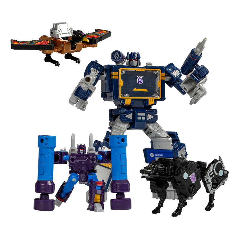 变形金刚（TRANSFORMERS）儿童男孩玩具模型手办礼物传世领袖级G1宇宙声波F9188