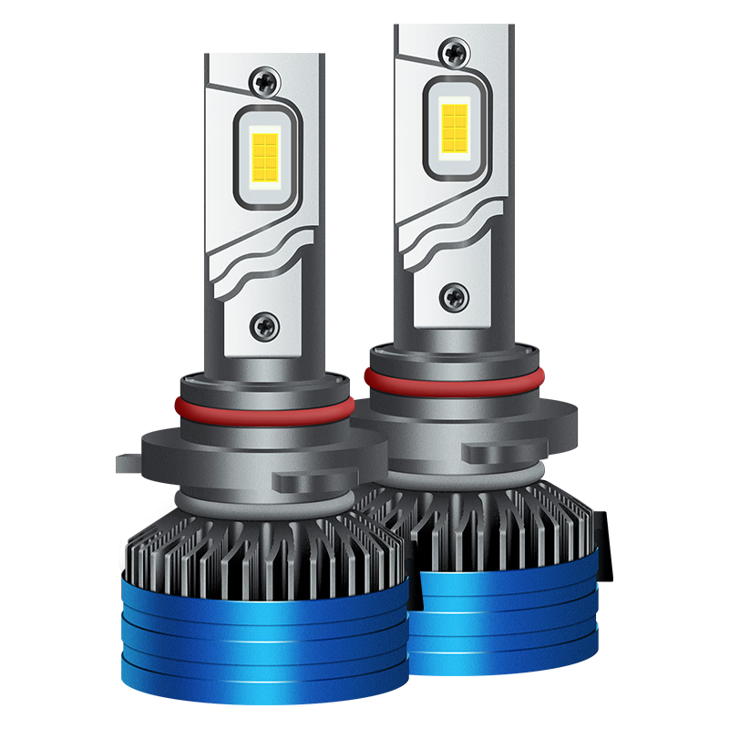 雪萊特（Cnlight）70W汽車(chē)led大燈改裝激聚光燈泡9005車(chē)燈超亮LED近遠光燈【對裝】