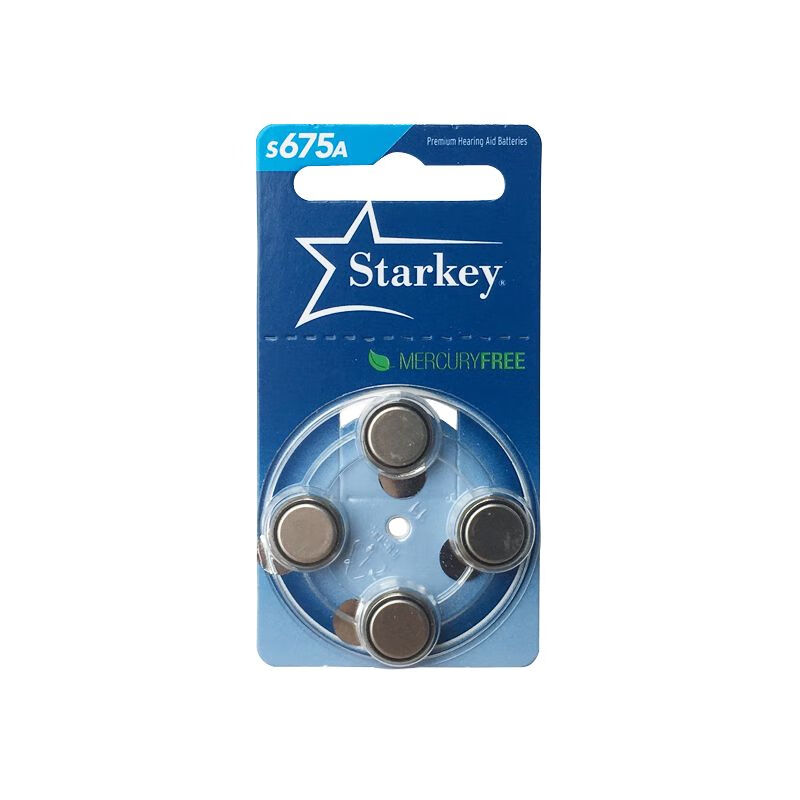 starkey 斯达克助听器电池s675a pr41 原装进口下单核对型号 s675a-4