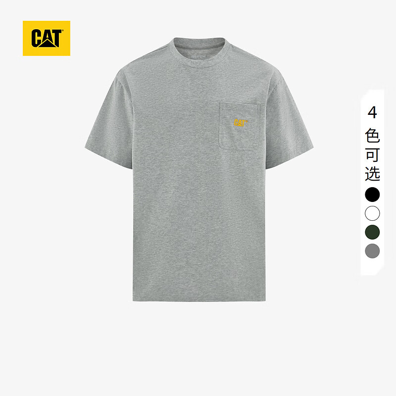 CAT���ض���t����ʿ���䴿������Сogo�廨��Ƽ�Լ�ủ���T ��ɫ XL