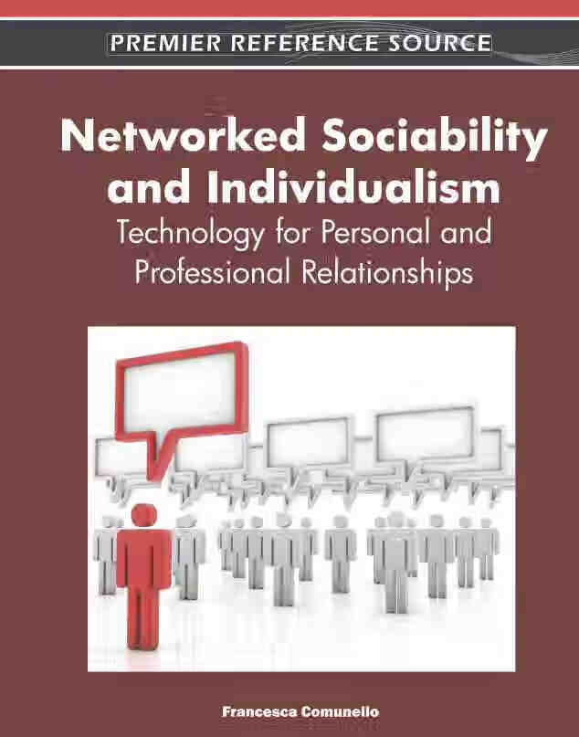 预售 按需印刷 networked sociability and individualism