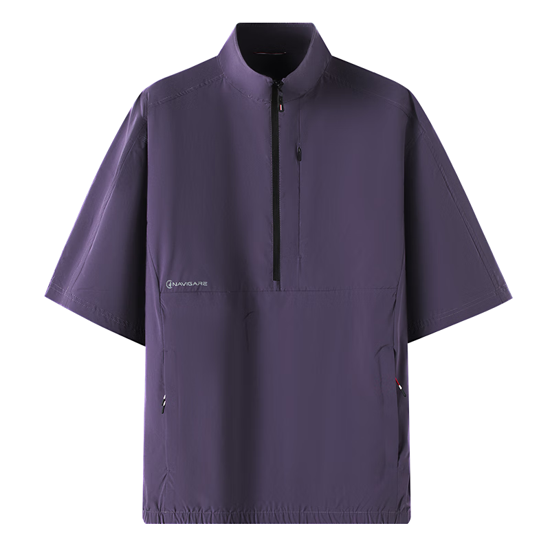 Navigare意大利小帆船男士防曬衣25春夏季新品休閑簡(jiǎn)約風(fēng)外套時(shí)尚百搭上衣 午夜梅子色 L