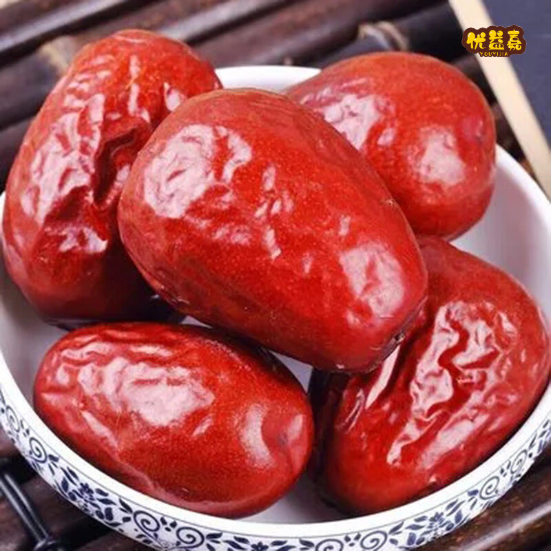 陜西特產(chǎn)狗頭棗500g陜北延安清澗大棗新鮮免洗即食送禮 500g 3-5厘米肉厚核小口感甜無干燥劑