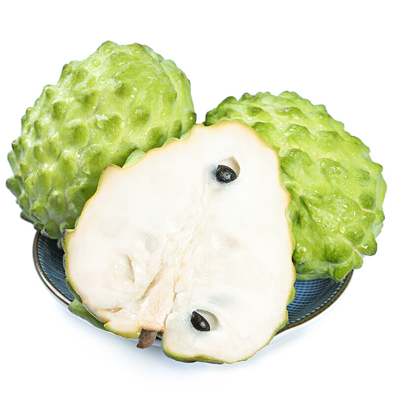 觅百果【顺丰】海南牛奶凤梨释迦果当季新鲜热带水果超甜番荔枝佛头果 净重5斤大果【约7-9个果】