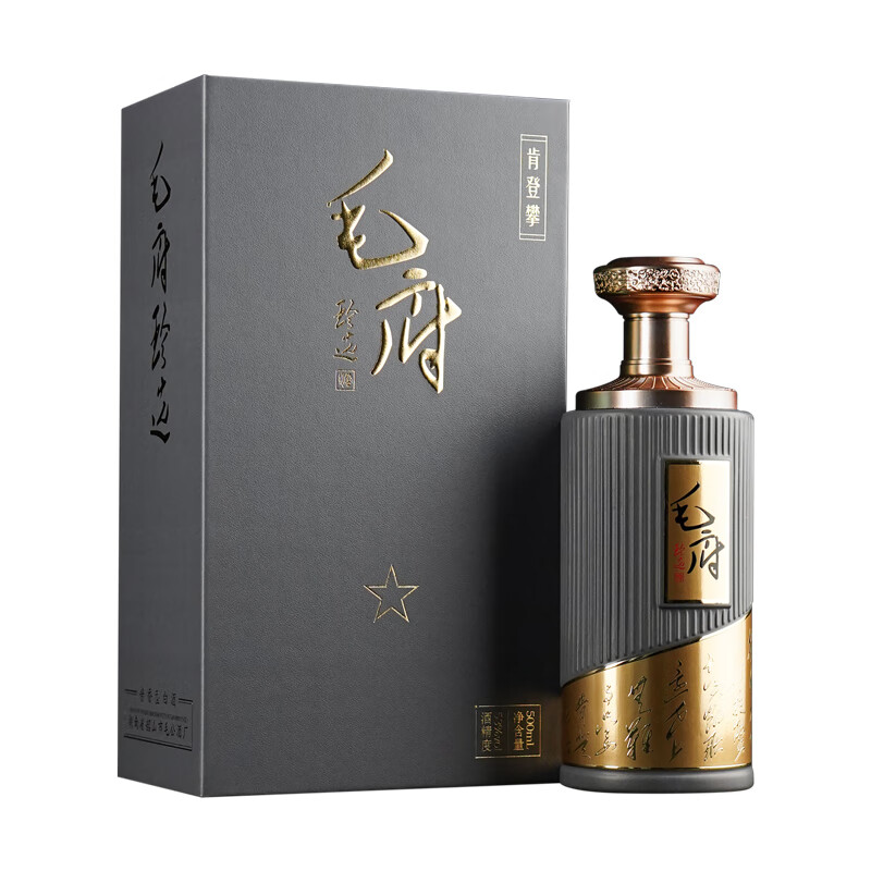 毛府珍选酱酒 肯登攀 真实年份 珍选品质 纯粮优级 商务宴请 高端 53度 500mL 1瓶