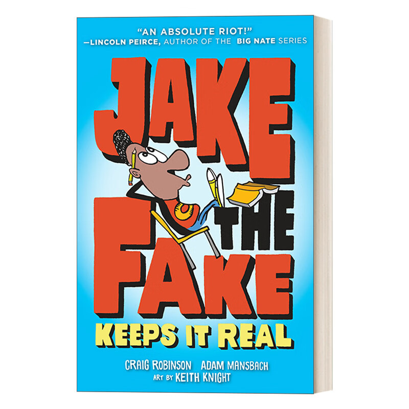 进口原版 jake the fake keeps it real 假杰克系列1 杰克的玩笑成真