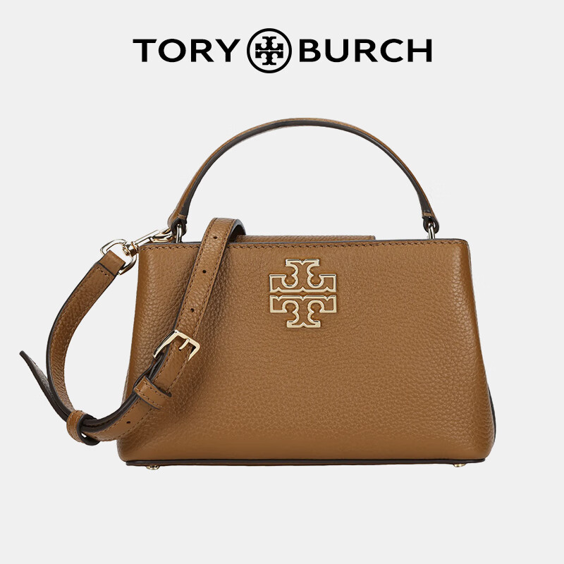 湯麗柏琦（Tory Burch）全國包郵女士包包女包斜挎包手提包女生新款 TBDJ20015-時尚棕