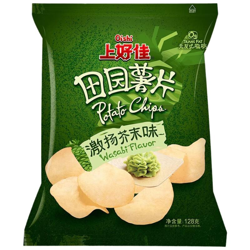 �Ϻü�����ʳ�����ĩζ��Ƭ128g 3.5Ԫ