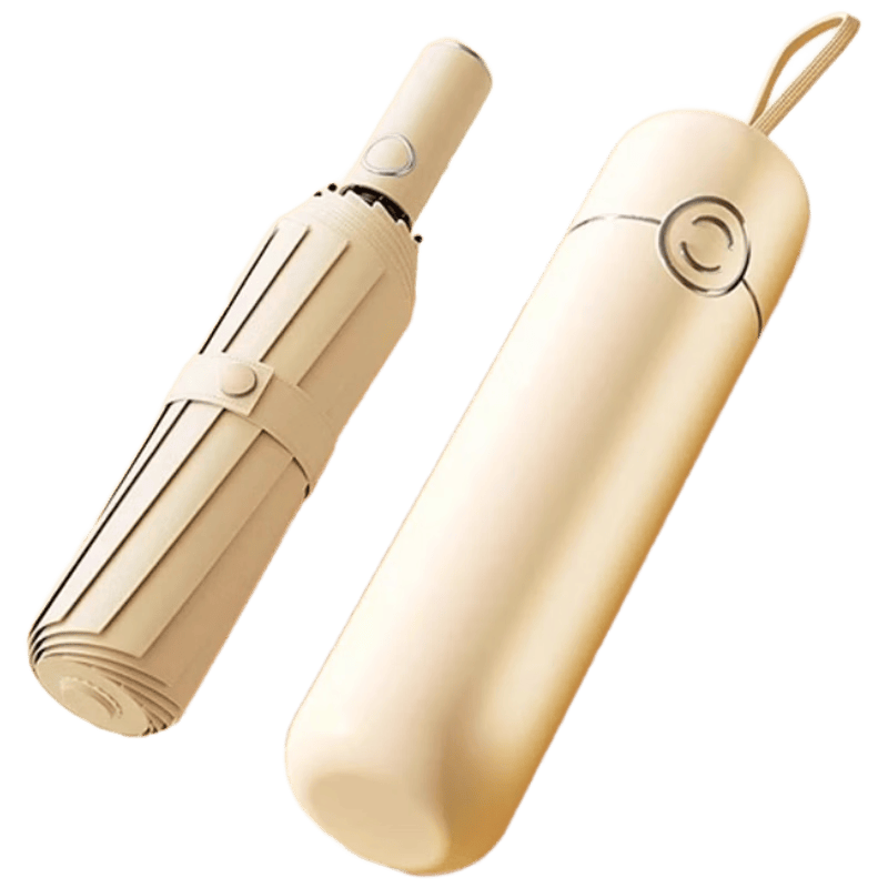 山山全自动防晒遮阳男女两用晴雨伞加厚结实抗风大号144骨梧桐米