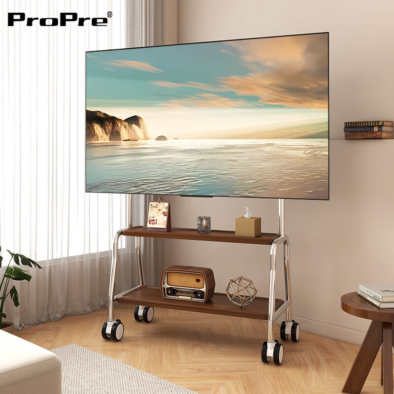 ProPre�����ƶ�֧��32-100Ӣ��ͨ�õ��ӻ����֧�ܿ��ƶ������/ľ�ƴ��ֿ������ҵ��ӹҼܵ��Ӽ� 32-75Ӣ�� ��ѡ�����/˫�������