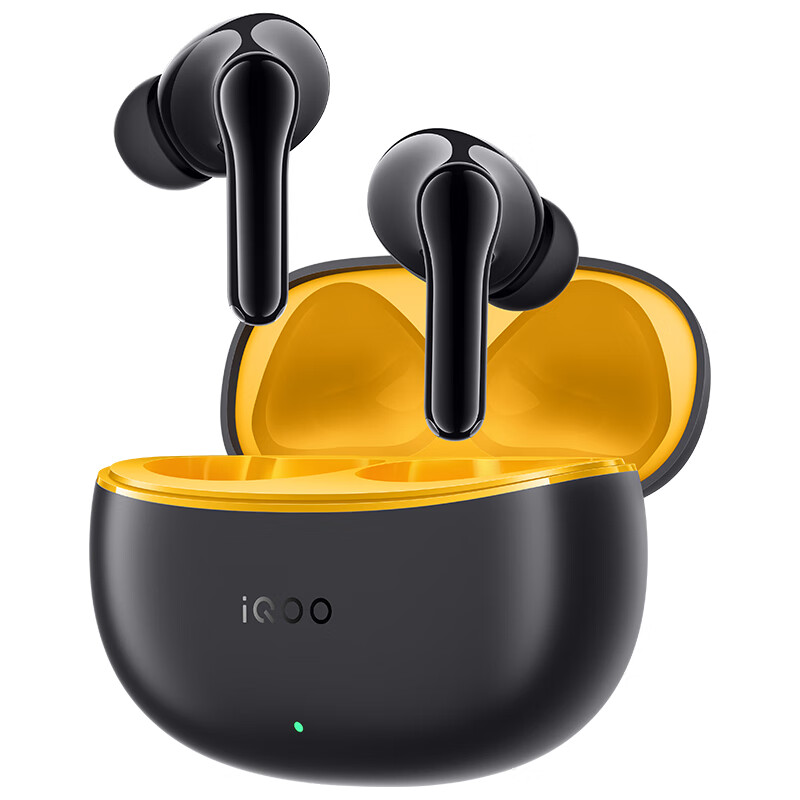 iQOOTWS 1i无线蓝牙耳机iqootws1i入耳式长续航iqootws1e新品iQOO耳机 TWS 1i星珠黄（送纯色保护套）