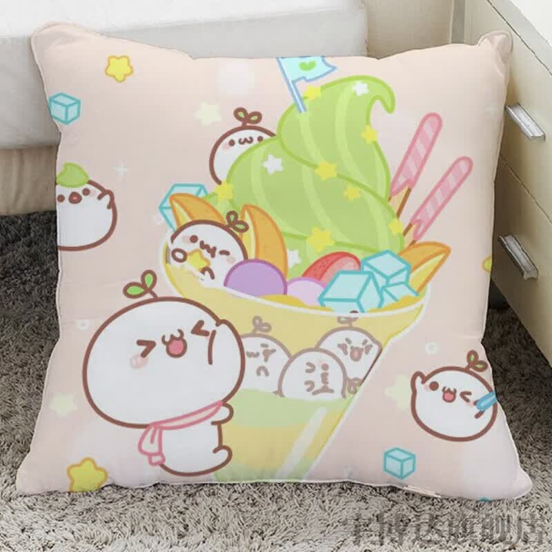 团子大家族 长草颜团子大家族定制抱枕头公仔玩偶二次元动漫毛绒等身