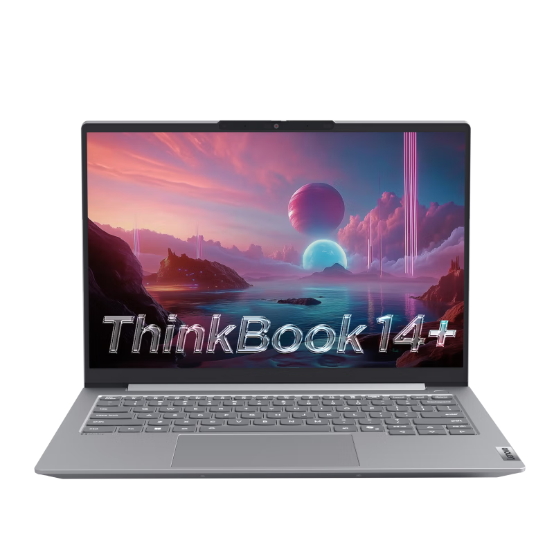ThinkPad 思考本 ThinkBook 14+ 2025 14英寸 轻薄本 灰色（酷睿5 220H、核芯显卡、32GB、1TB SSD、2.8K、IPS、120Hz）