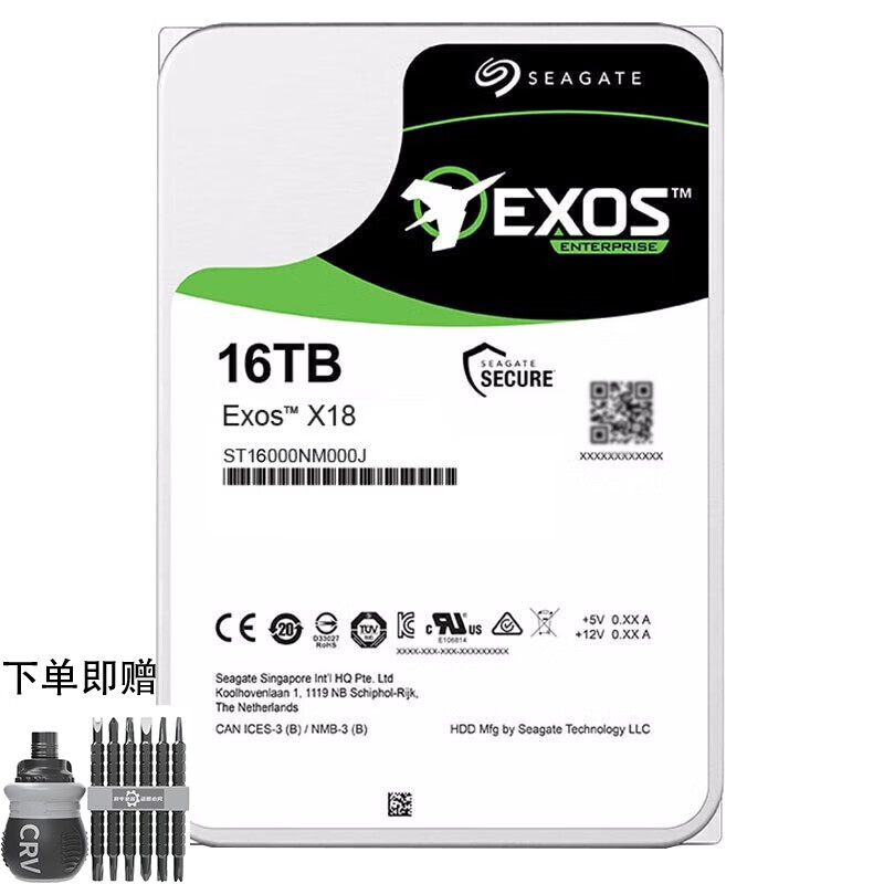 ϣ�ݣ�SEAGATE������˿��SATA����װ����ҵ��Ӳ�� ������Ӳ�� CMR SATA 7200ת 16TB��ST16000NM000J��OEM�ױ�