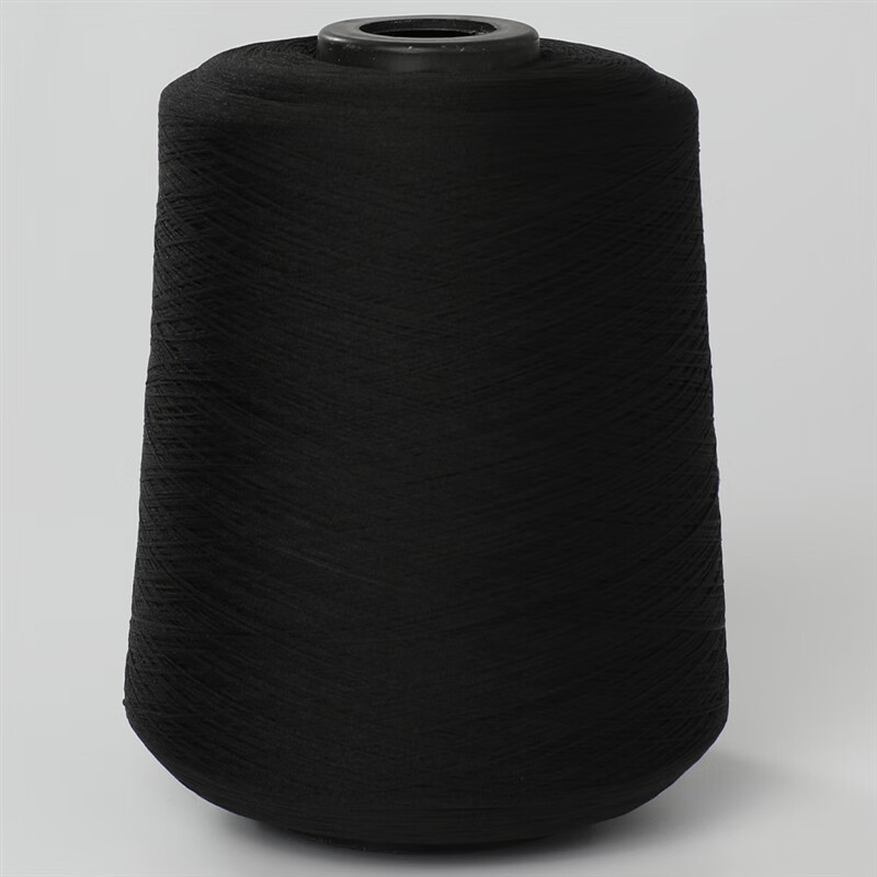 丝线 涤纶丝缝纫线批发 500克黑色