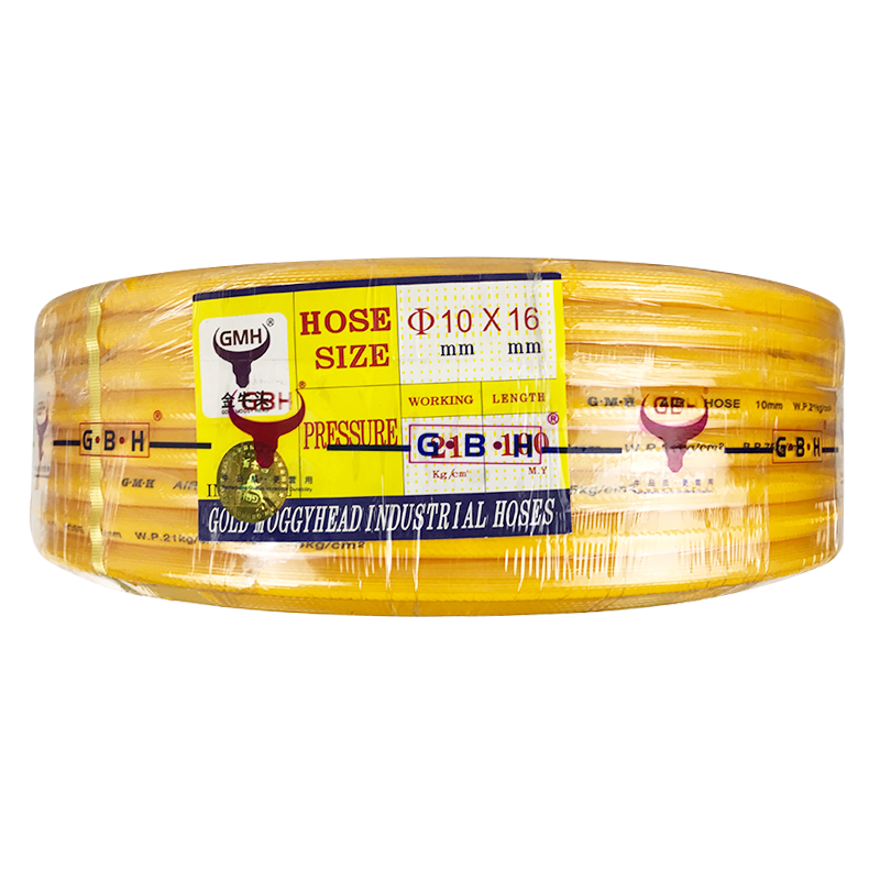 惠利得金牛头黄色高压管 pvc防爆气管 gmh 8.5x14 7.