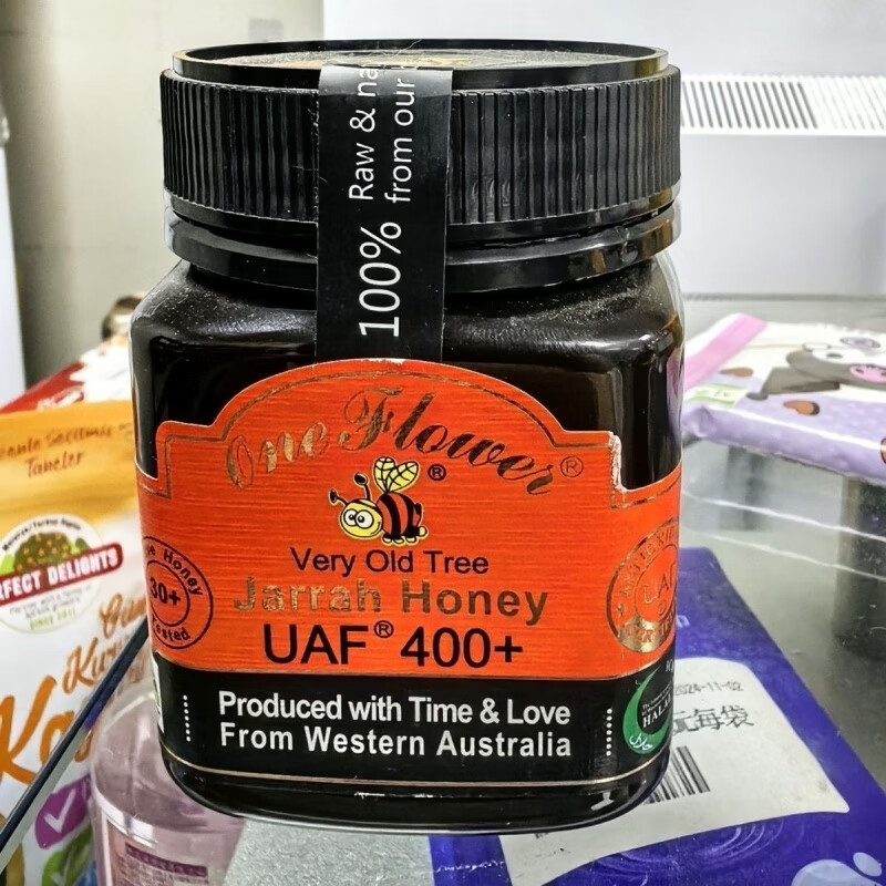 食芳溢新西兰进口新益美多花种麦卢卡蜂蜜500g健康冲饮出口转内销食品  红柳桉蜂蜜250克UAF400+ 25年10月*1瓶