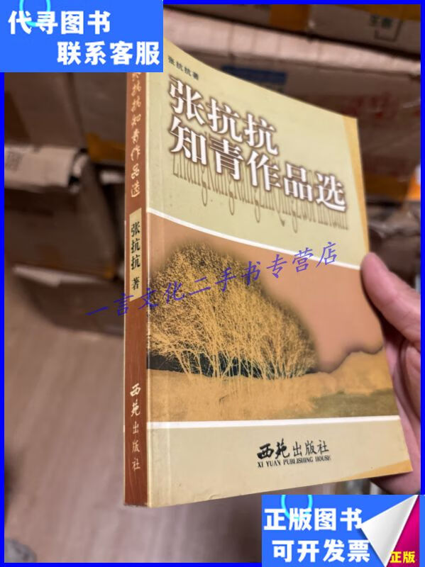 张抗抗知青作品选 西苑出版社二手书