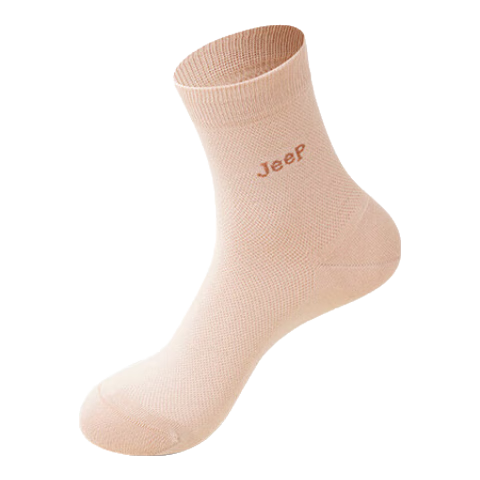 百亿补贴:JEEP袜子男夏季100%纯棉7A抗菌防臭耐磨休闲中筒艾草香薰商务袜5双92.8元拍2件(合46.4元/件)