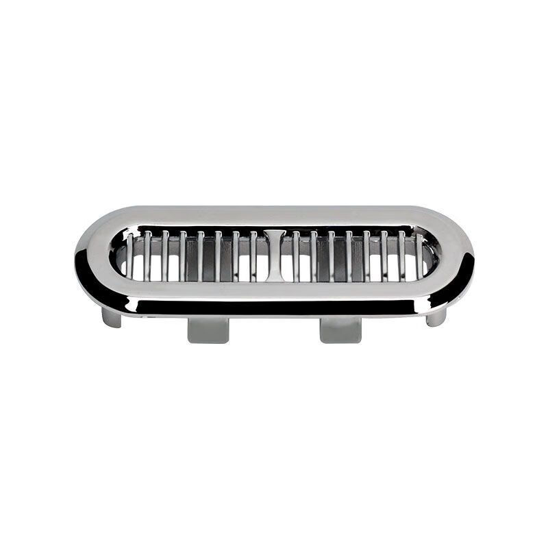 勤凯厂家直供光亮电镀溢水口长方形塞方锥溢水口孔长条装饰盖 表面十