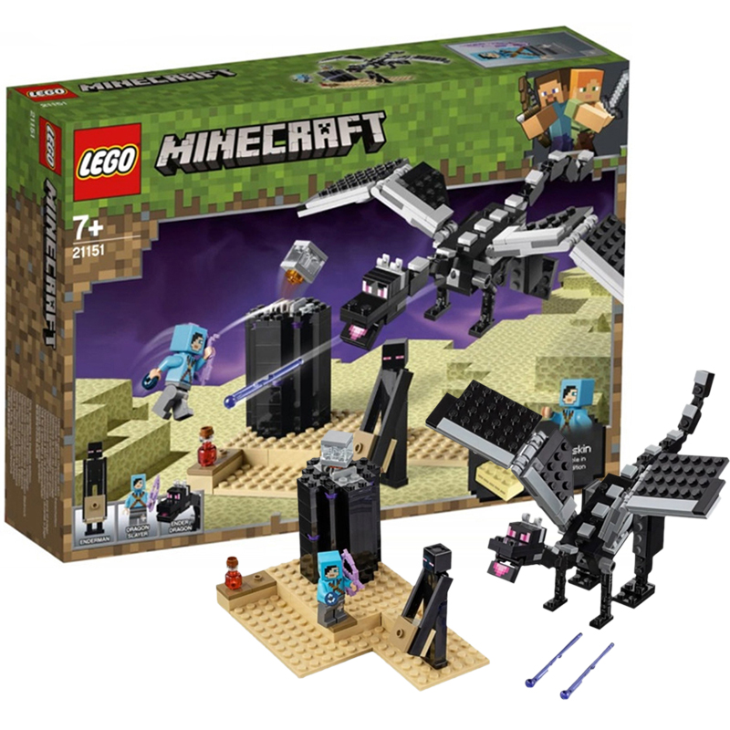 乐高(lego) 我的世界游戏男女孩创意拼搭积木玩具新年春节礼物 21151