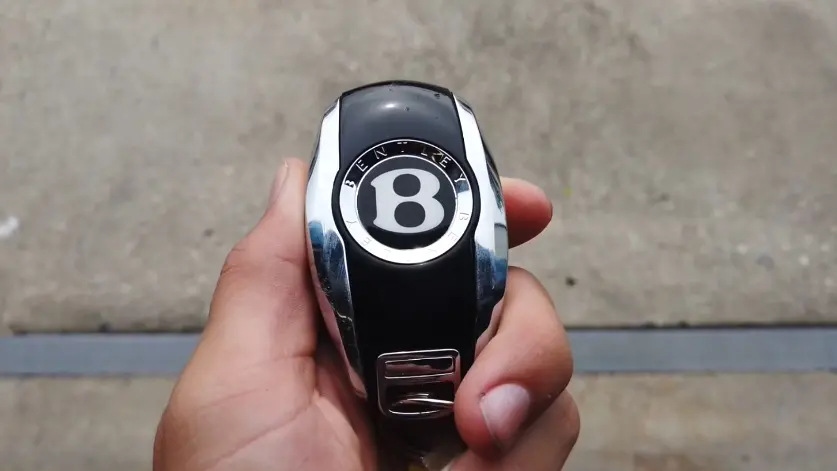 弘启博宾利钥匙套飞驰添越欧陆gt皮手工女士可爱蝴蝶结牛皮 请核对好