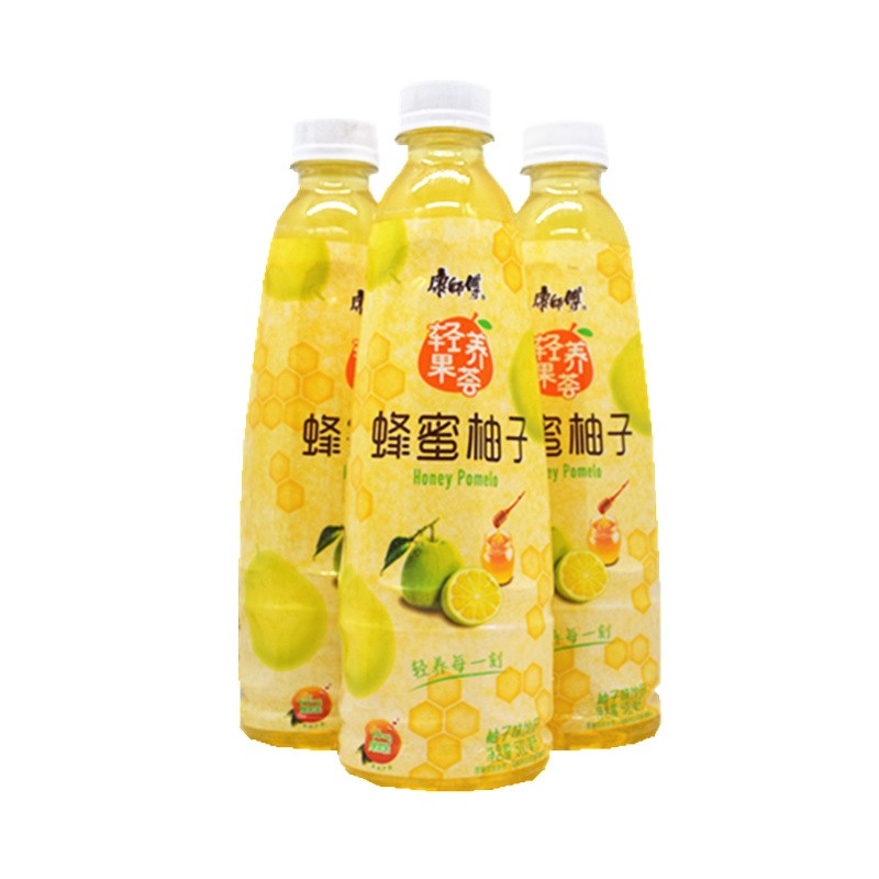 康师傅蜂蜜柚子茶 夏季茶饮品饮料 蜂蜜柚子500ml*5瓶 蜂蜜柚子整箱15