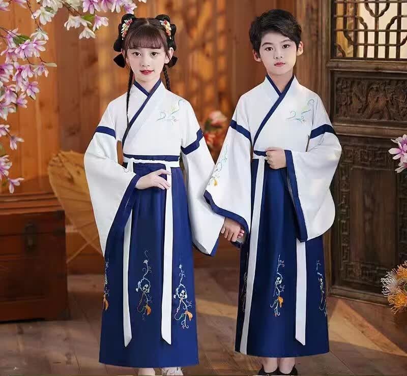 迪士尼（Disney）男童汉服春夏古装演出服儿童国学服中国风少爷公子侠客装高端唐装 图片色男女同款1 110高性价比高么？
