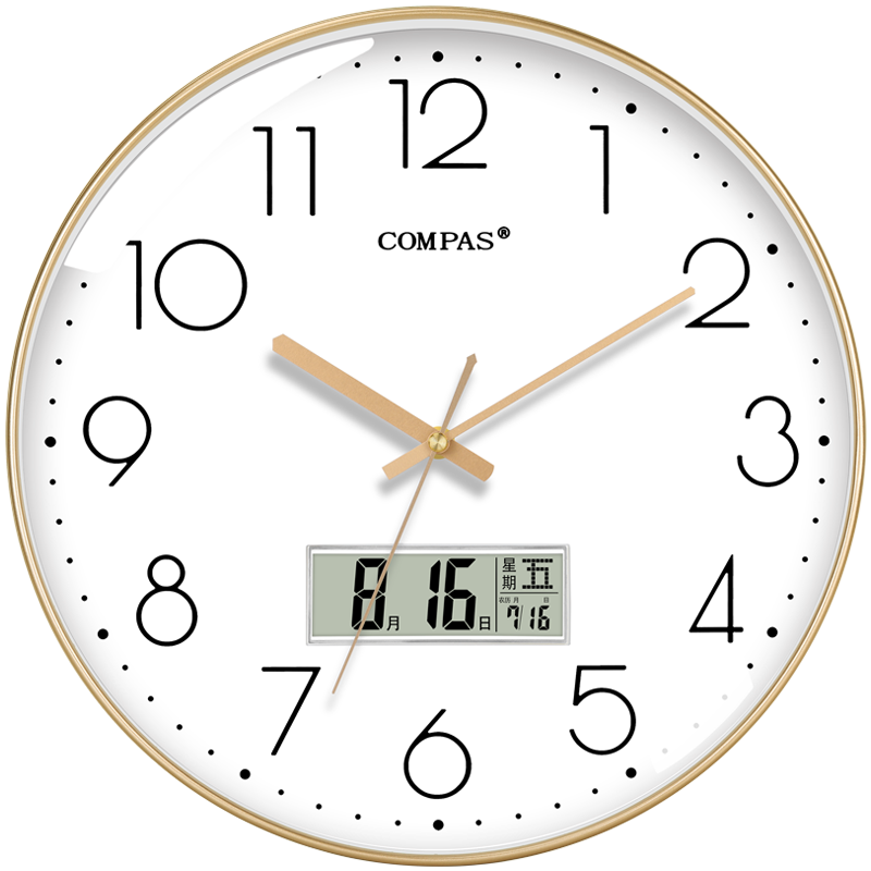 ����˿��Compas���粨���Զ���ʱ�������ӽ��ҿ��������ӱ���ǽ C6219AY���ݽ�35cm