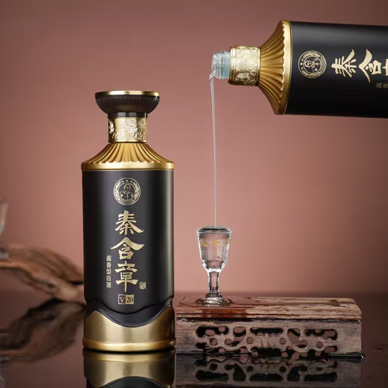 秦含章酱香型白酒纯粮酿造坤沙酒53度送礼宴请自饮喜宴婚宴 53度 500mL 6瓶 V20整箱