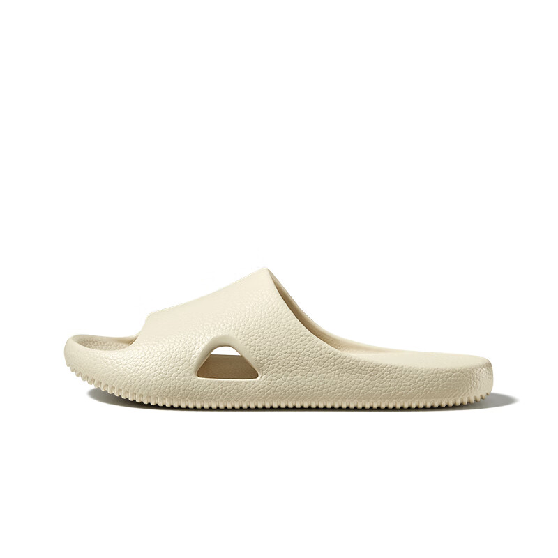 朴西荔木高级感凉拖鞋女士家居室内春夏季浴室洗澡防滑男士拖鞋不臭脚 浅沙色 39-40 (250mm)