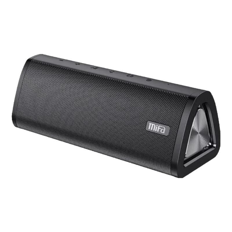 MIFA A10+爆款戶外藍牙音響無線大音量重低音插卡車載低音炮運動跑步便攜式網(wǎng)紅小型U盤音響隨身音箱 經(jīng)典黑【IPX7級防水、一年換新】 【官方標(biāo)配：送尼龍便攜袋】