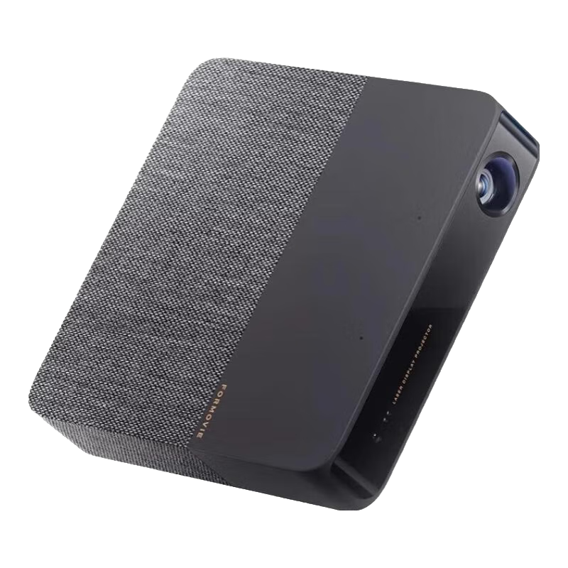 峰米S5輕薄投影儀1080P護眼超高清無線手機投屏家庭影院投影機海外版 單機+落地支架+100寸菲涅爾硬屏